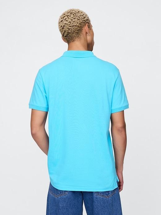 Pique Polo Shirt Product Image