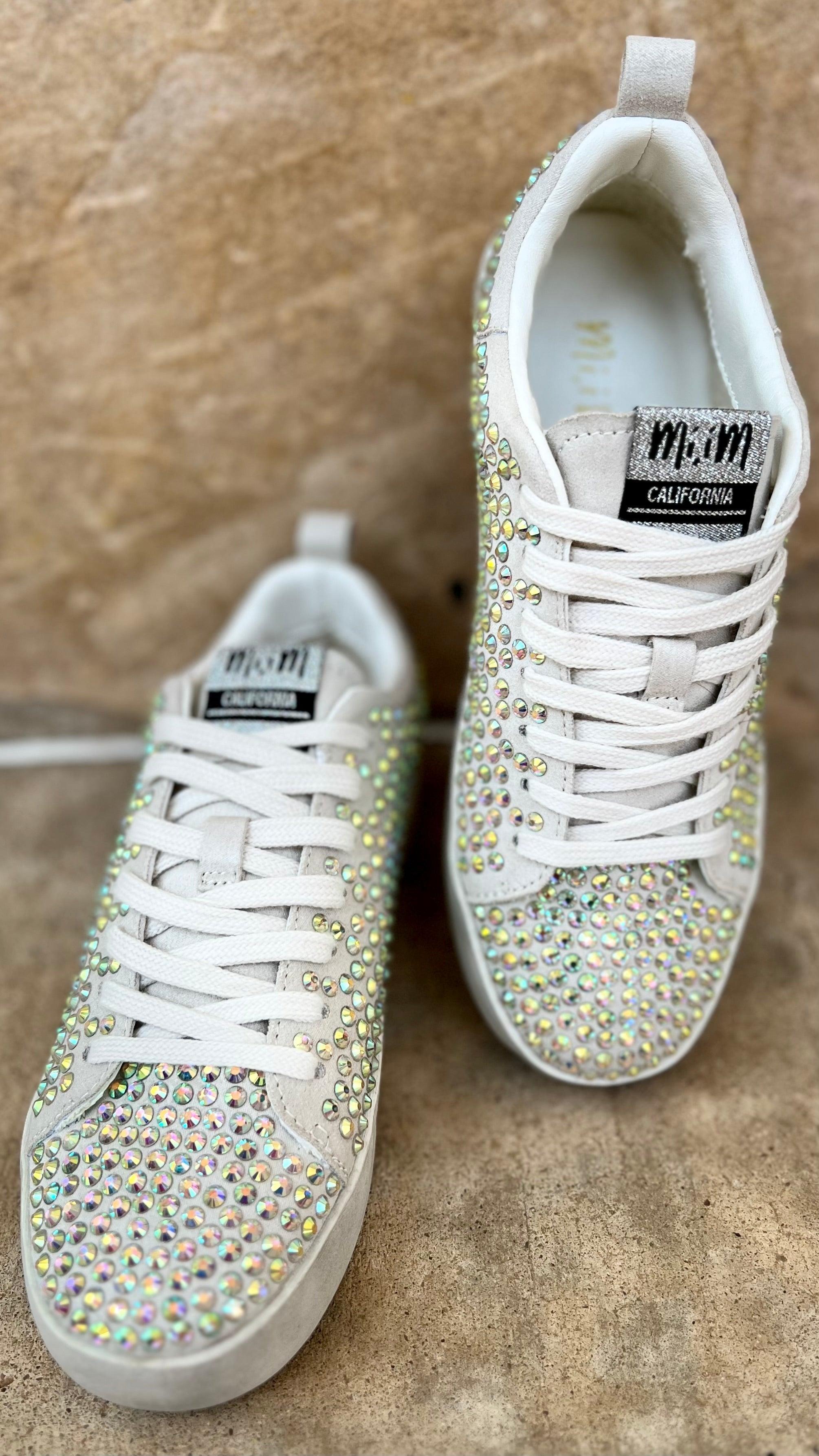 Silver Rhinestone Sparkle Sneakers* Product Image