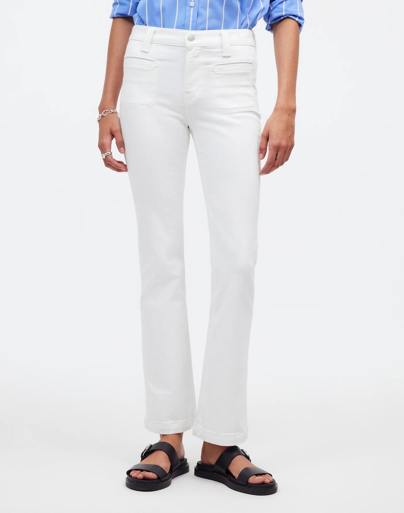 Petite Kick Out Crop Jeans Product Image