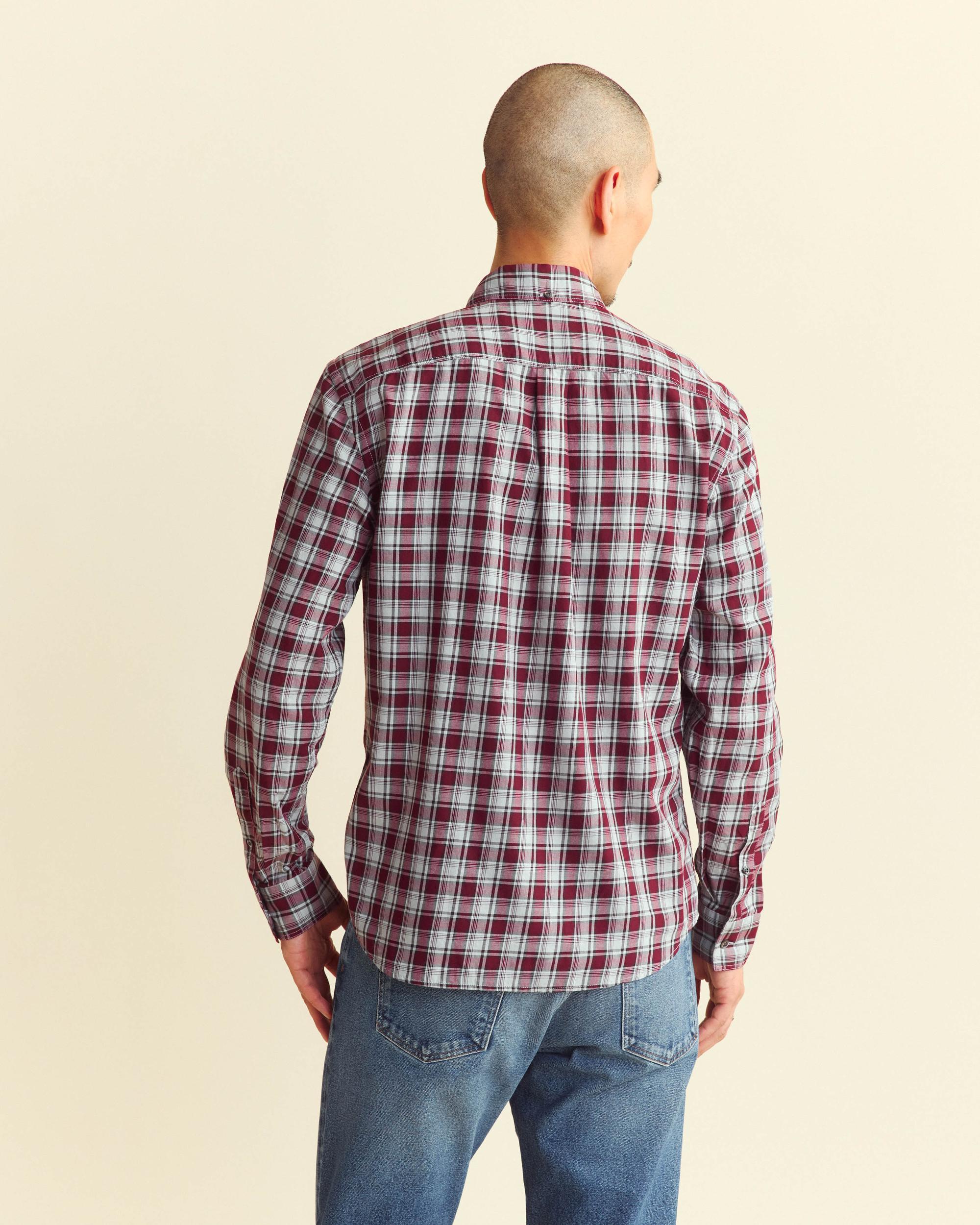 Left Hand Twill Plaid Tuscumbia Shirt Button-Down -  Product Image