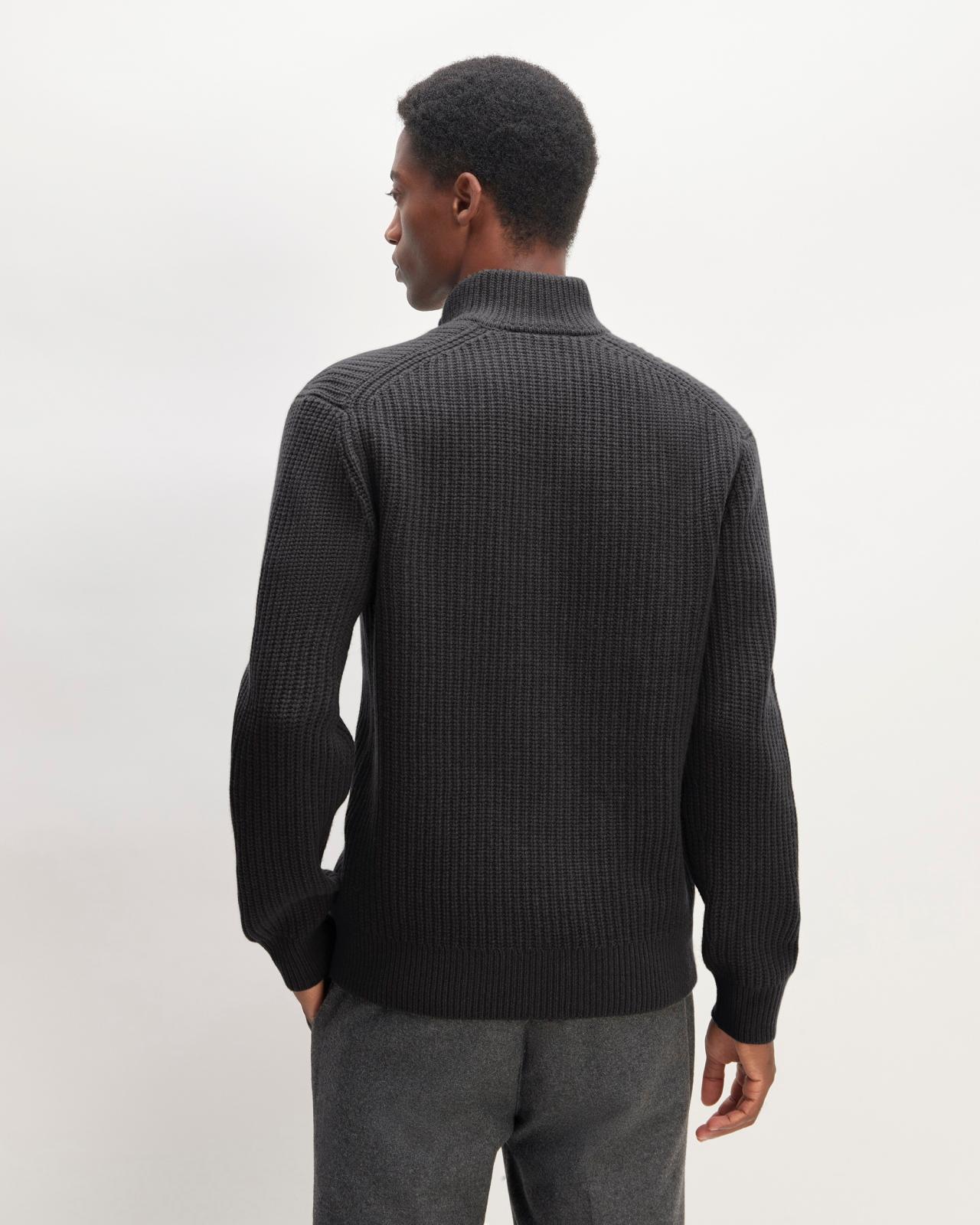 Mens Felted Merino Half-Zip Sweater by Everlane Product Image
