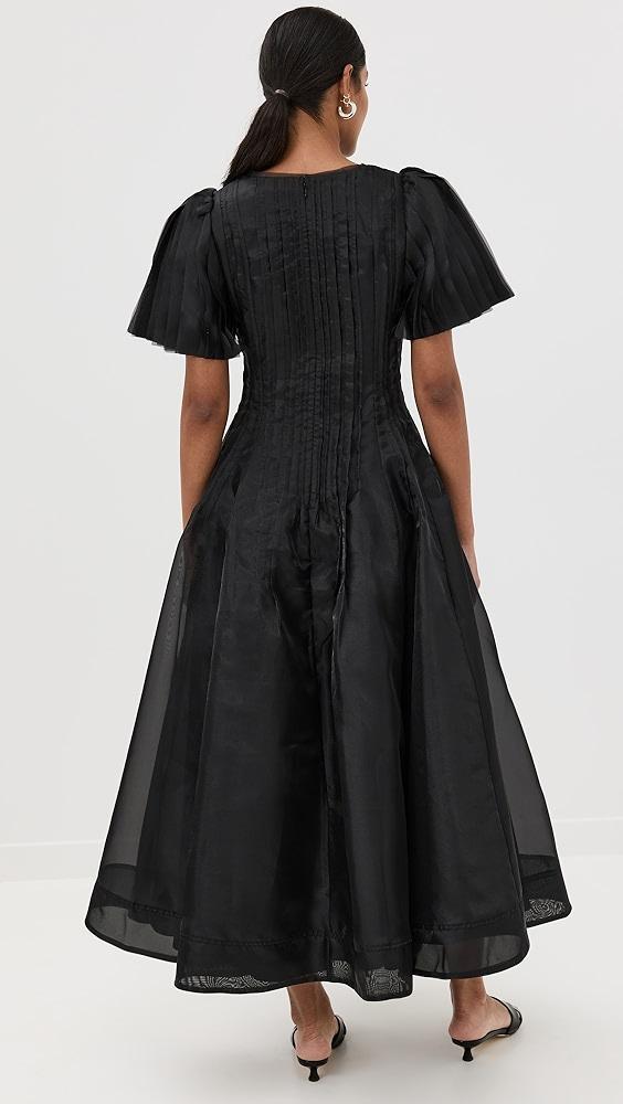 Aje Nova Pleated Midi Dress | Shopbop Product Image