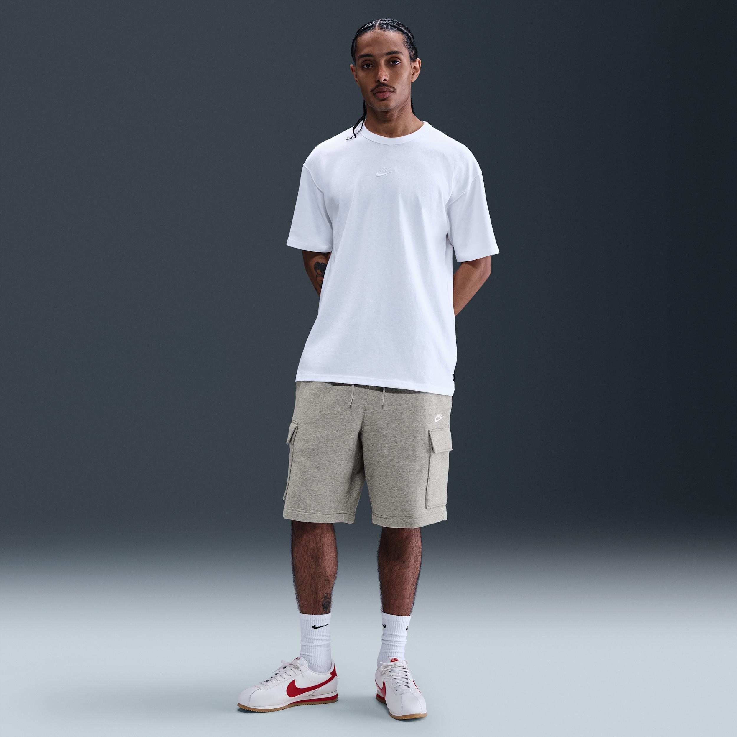 Nike Mens Club Fleece Cargo Shorts | FN3525-063 Product Image