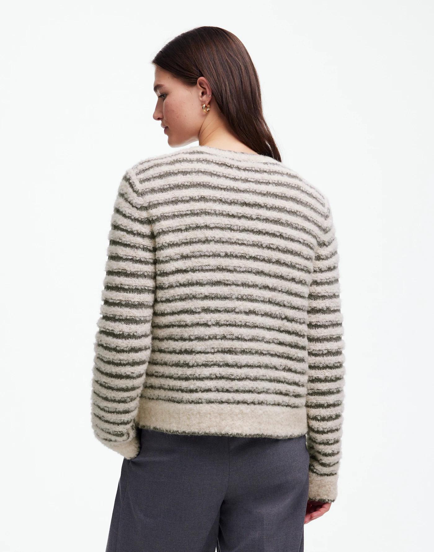 Bouclé-Knit Crewneck Sweater Product Image