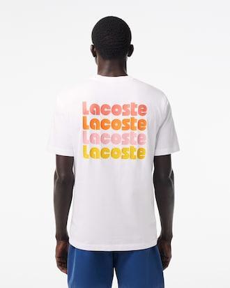 Men's Washed Effect Ombré Print T-Shirt Product Image