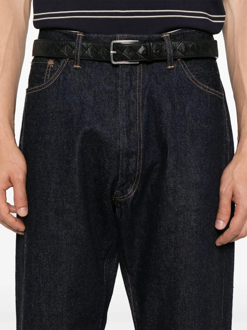 KAPTAIN SUNSHINE 5p Tapered Jeans In Blue Product Image