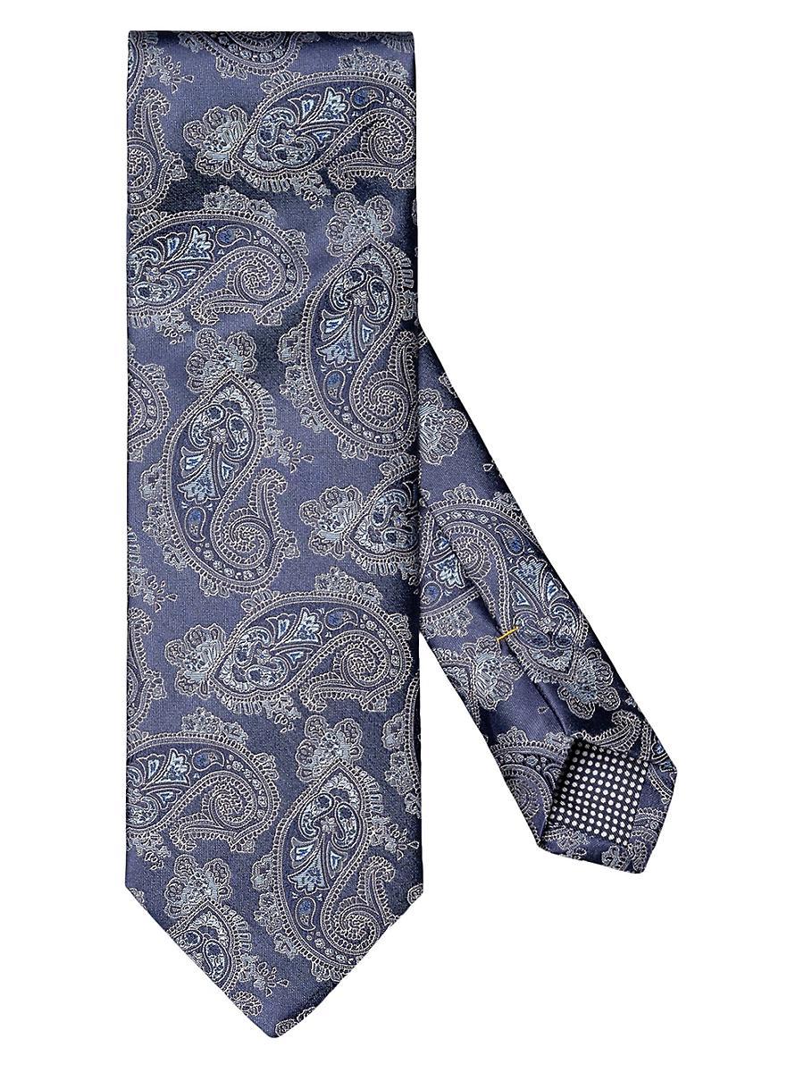 Mens Paisley Silk Tie Product Image