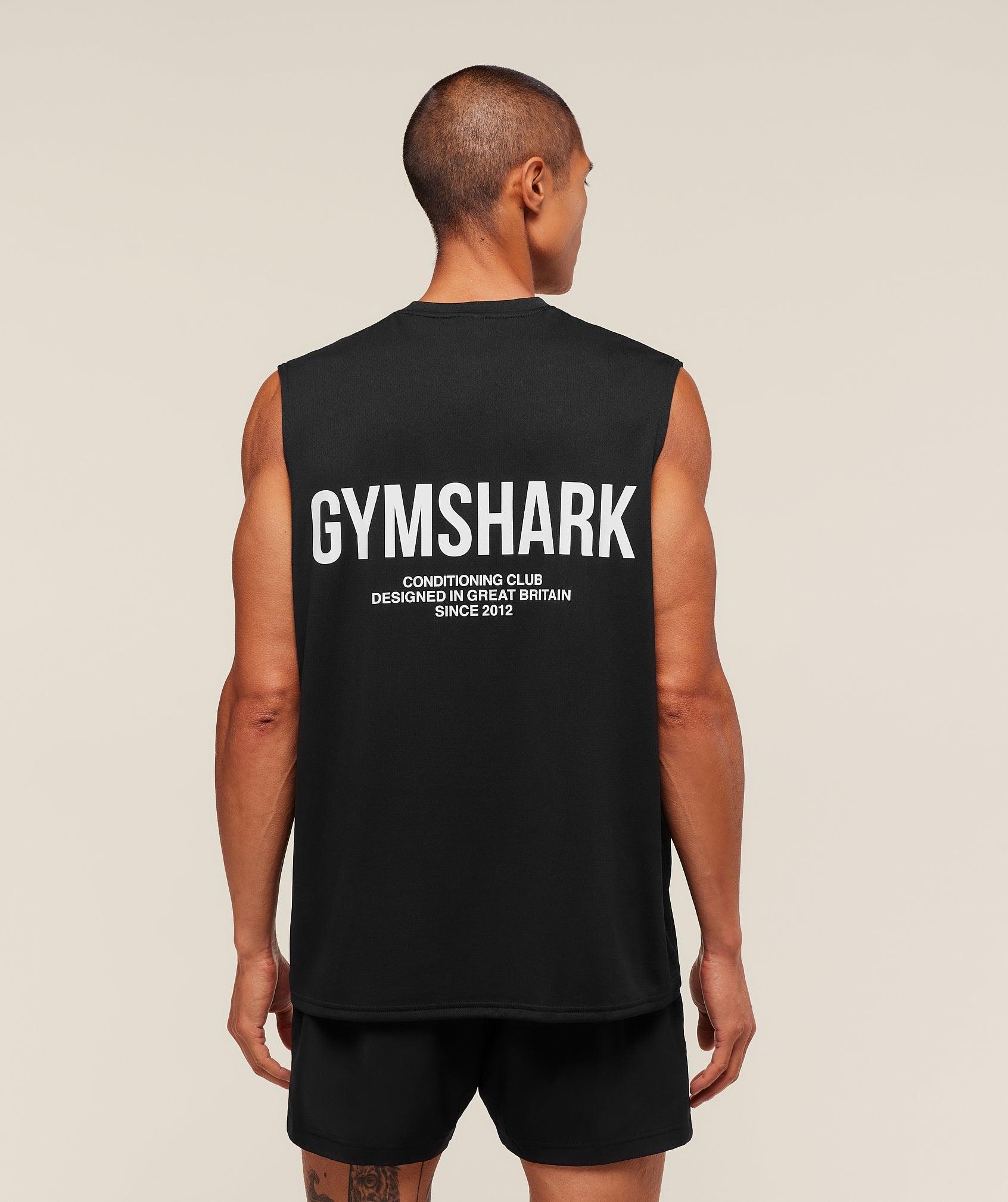 Gymshark Conditioning Club Tank - Black Male Product Image