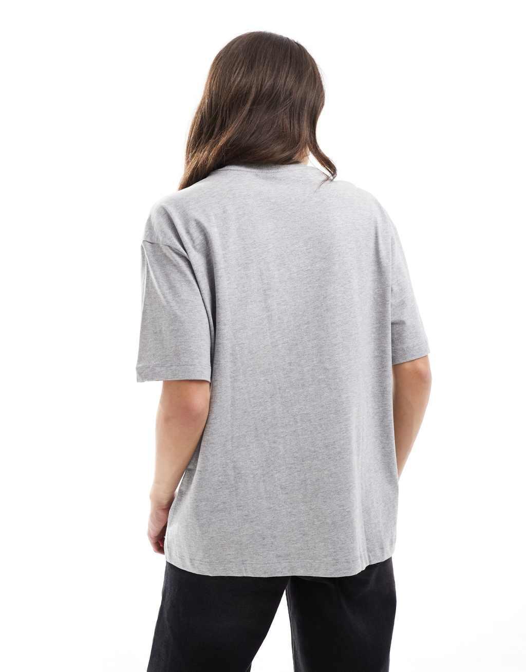 Cotton On boxy tee with Alberta graphic in gray Product Image