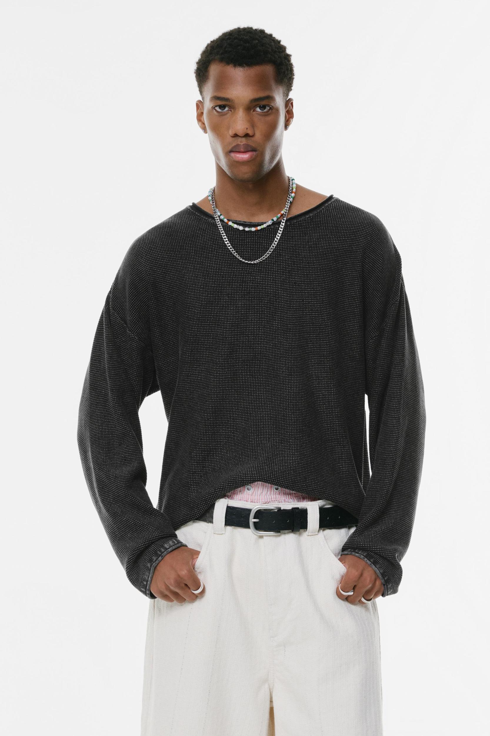 Acid wash jumper Product Image