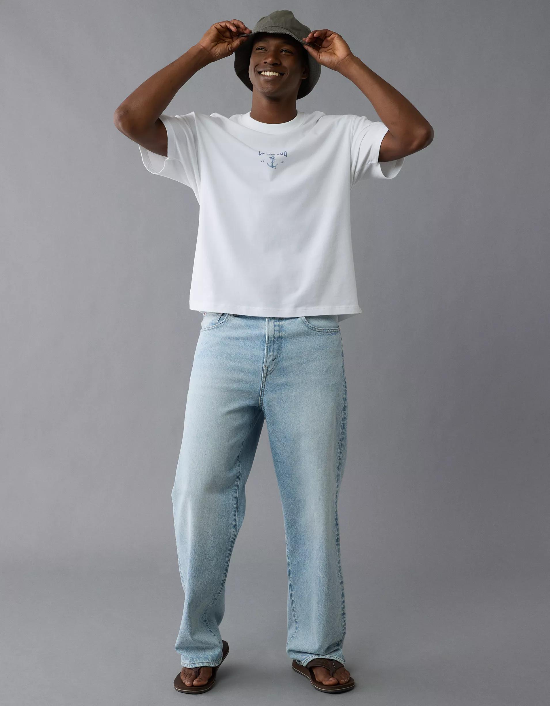 AE Boxy Nautical Graphic T-Shirt Product Image