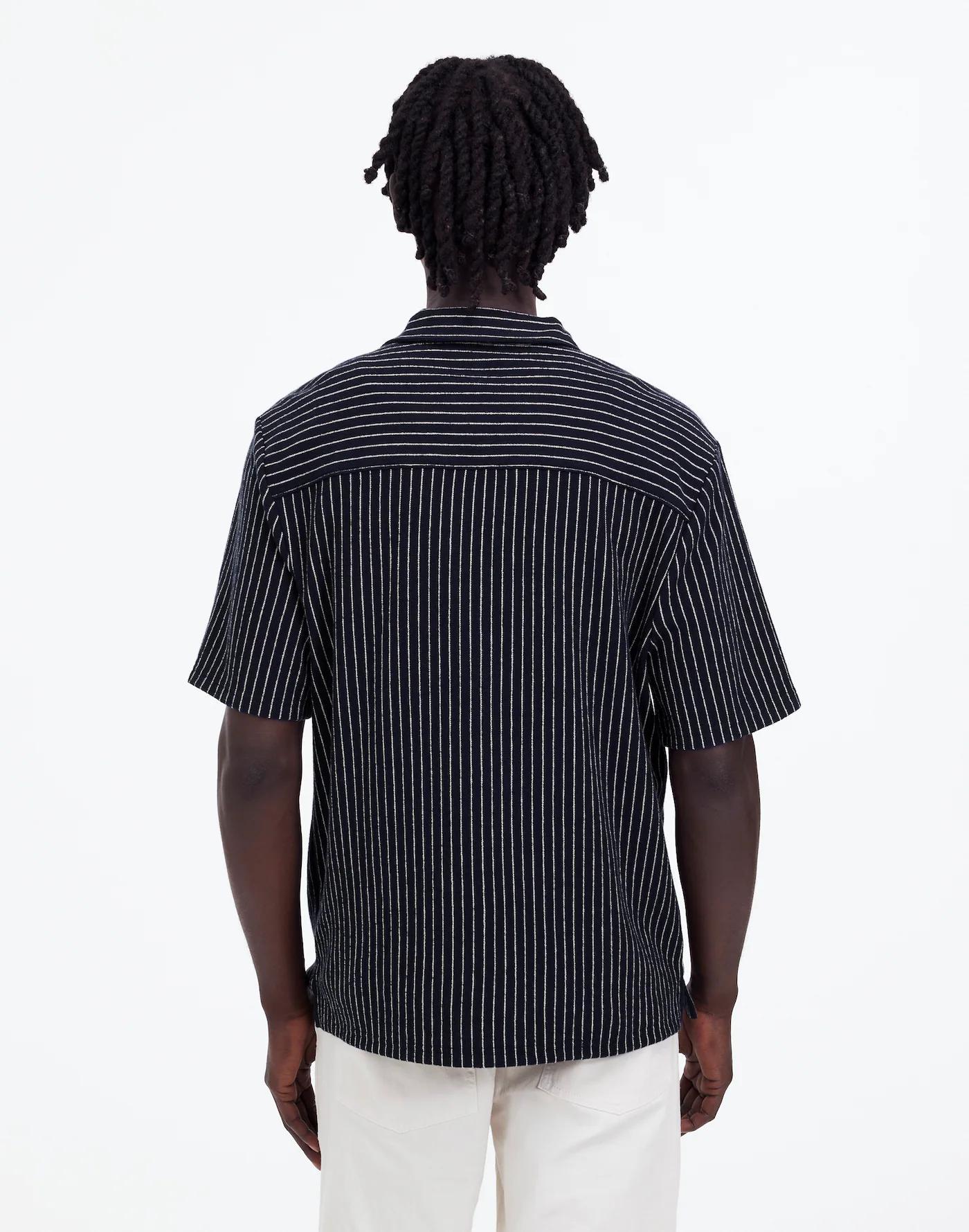 Textured Camp Collar Shirt Product Image