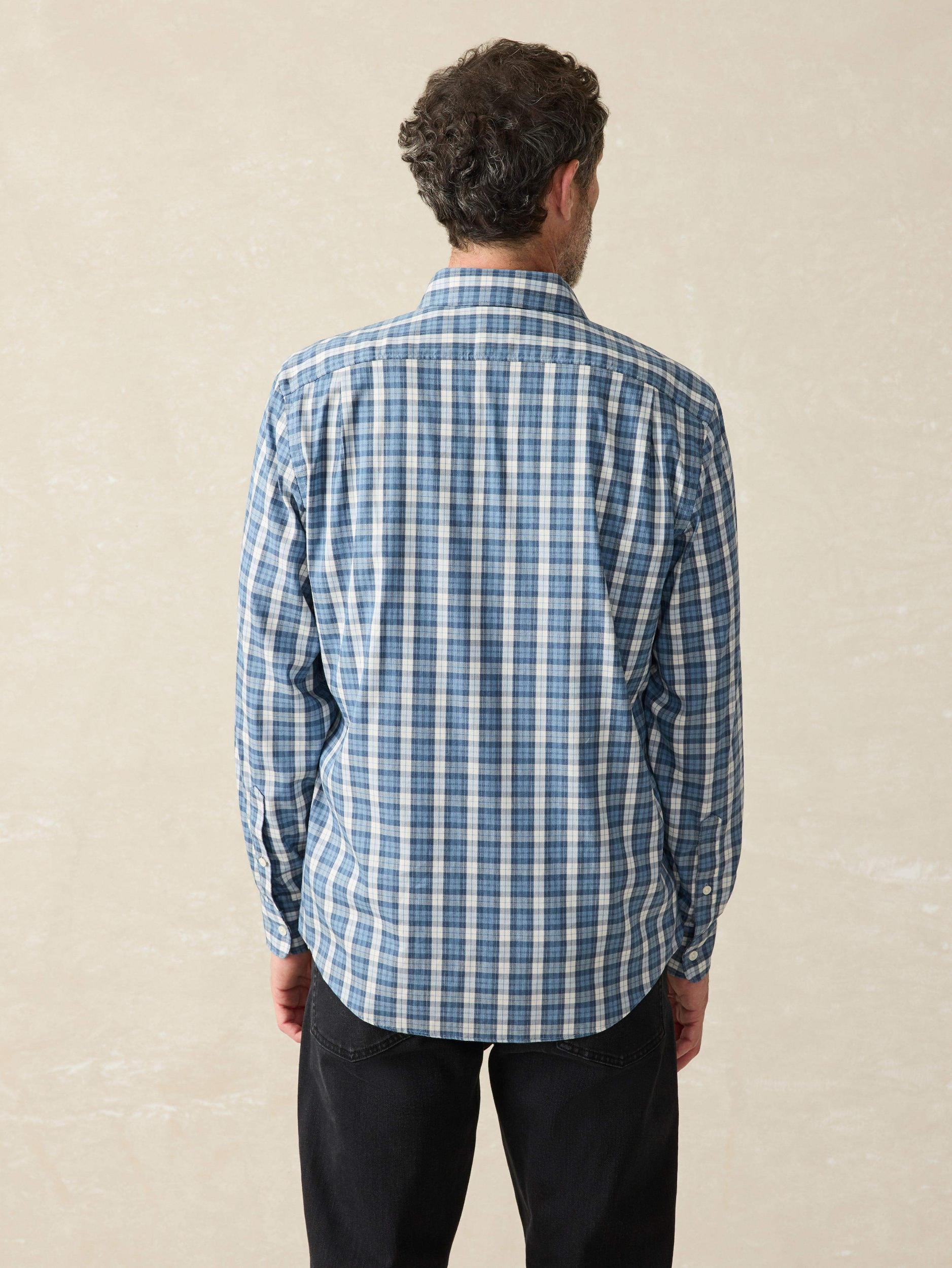 Movement™ Shirt - Seaside Blue Plaid Male Product Image