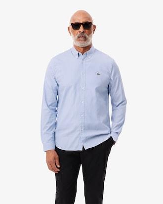 Regular Fit Striped Cotton Shirt Product Image
