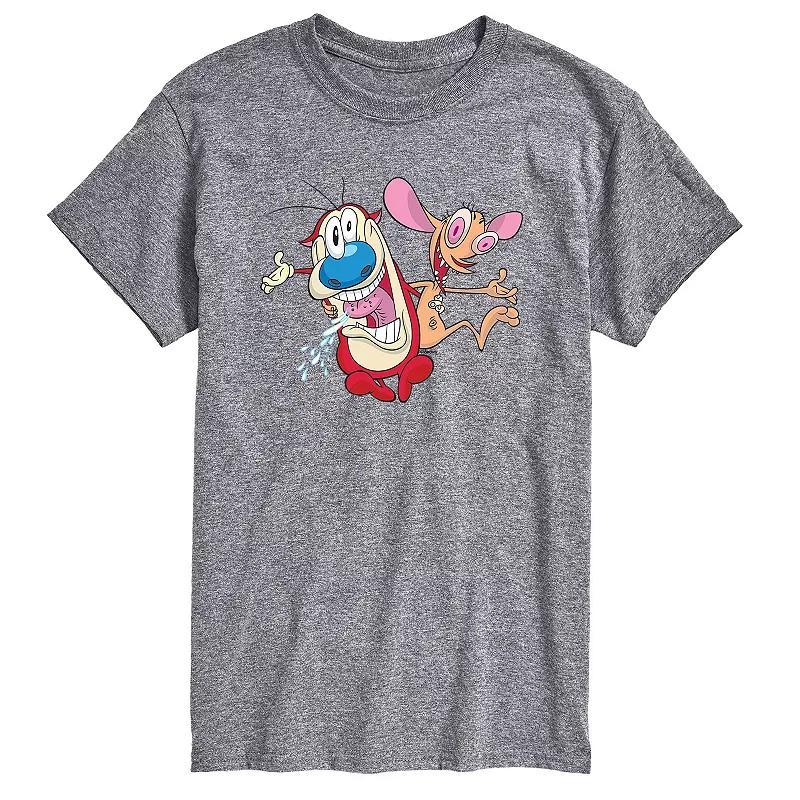 Mens Ren & Stimpy Skipping Tee Product Image