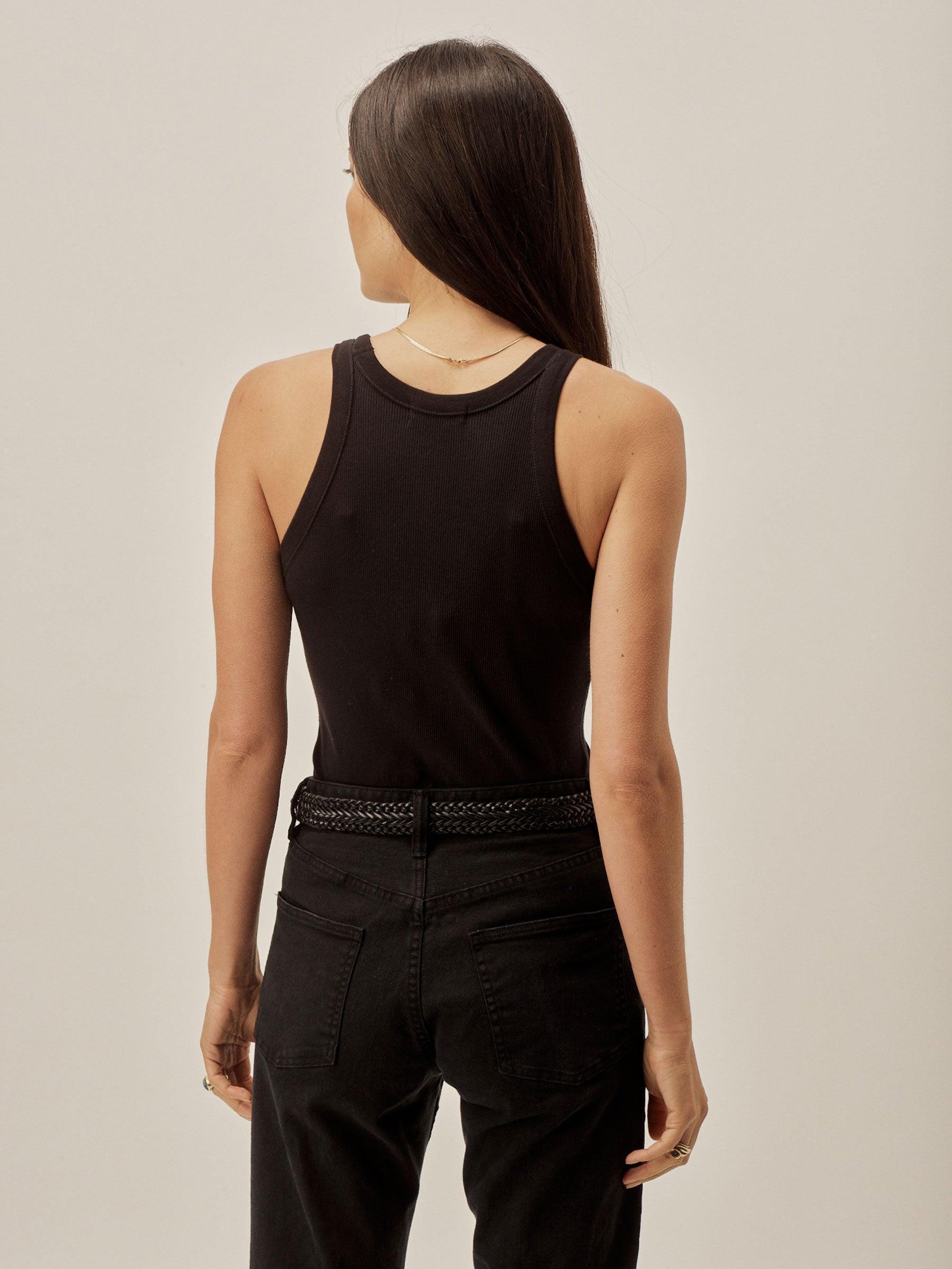Black Surplus Rib Tank Product Image