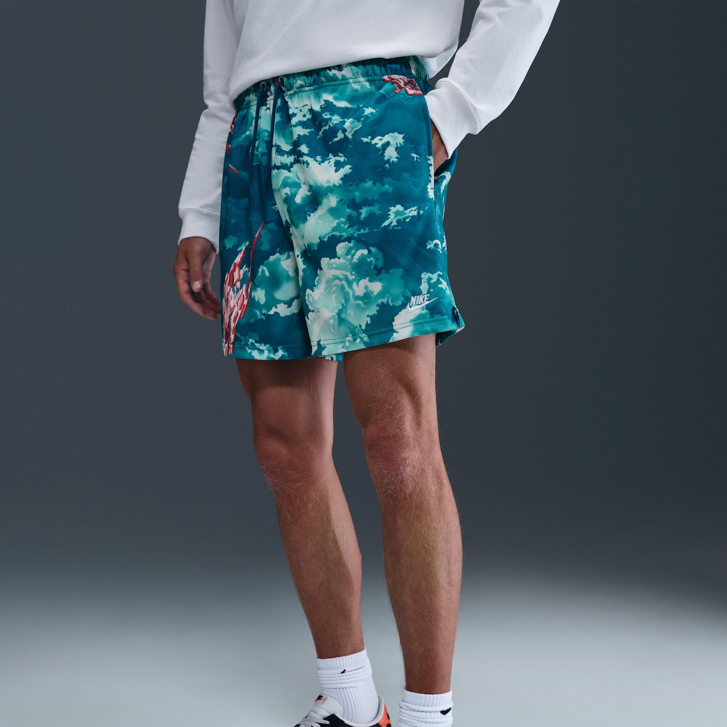 Mens Nike Sportswear Club Mesh Flow Shorts | IF5467-301 Product Image