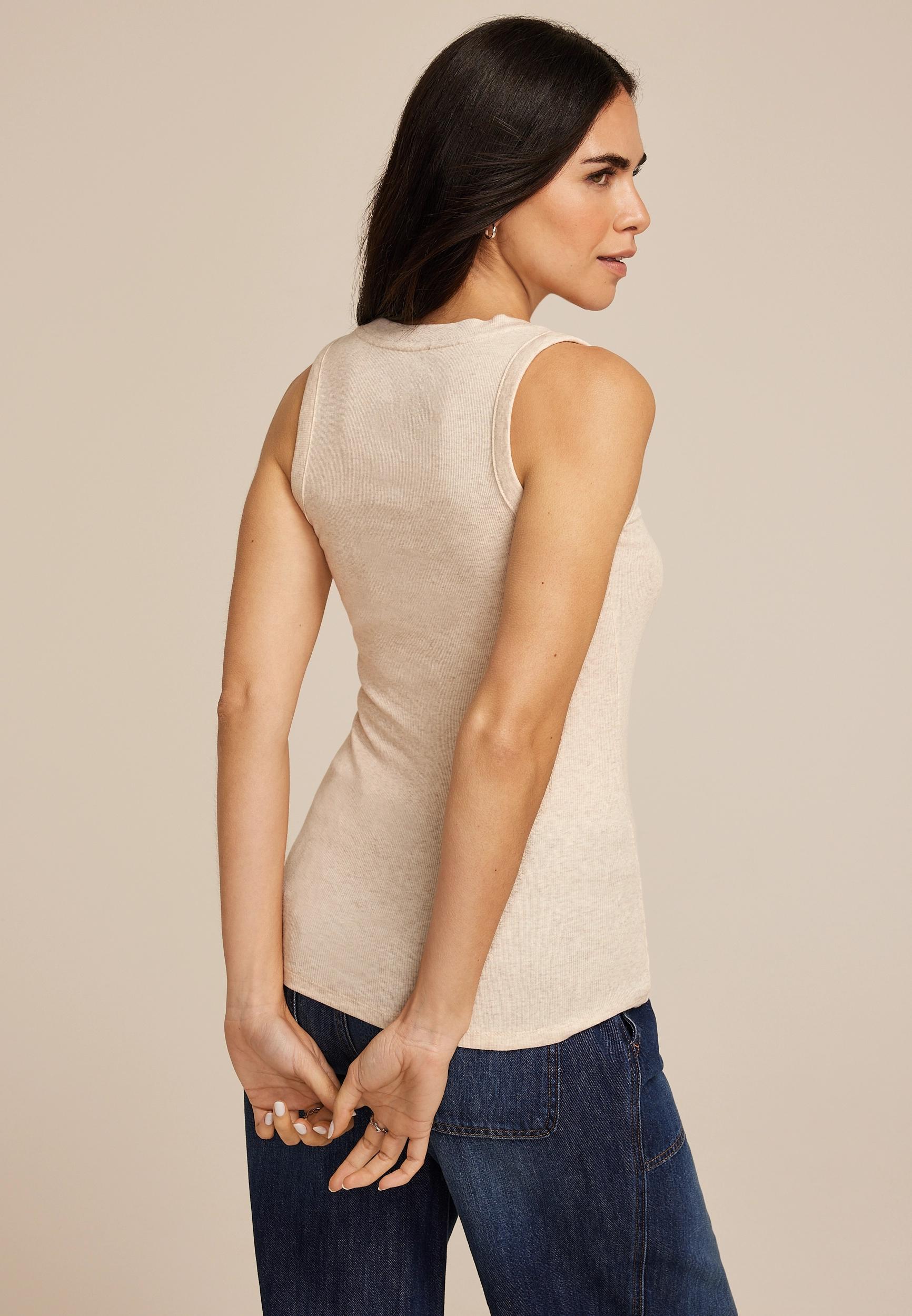24/7 U Line Heathered Tank Top Product Image