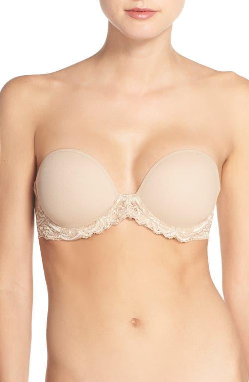 Feathers Strapless Plunge Bra Product Image