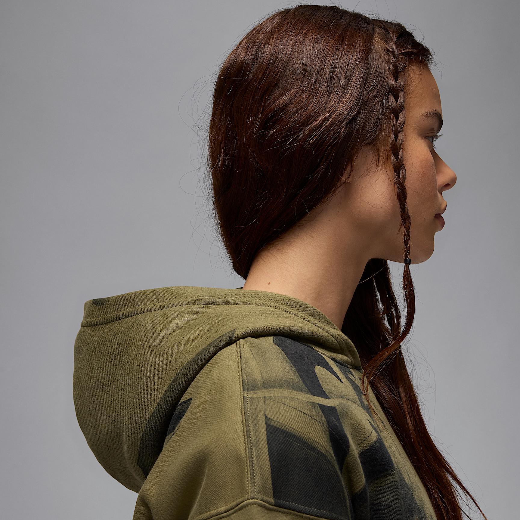 Womens Brooklyn Fleece All-over Print Pullover Hoodie Product Image