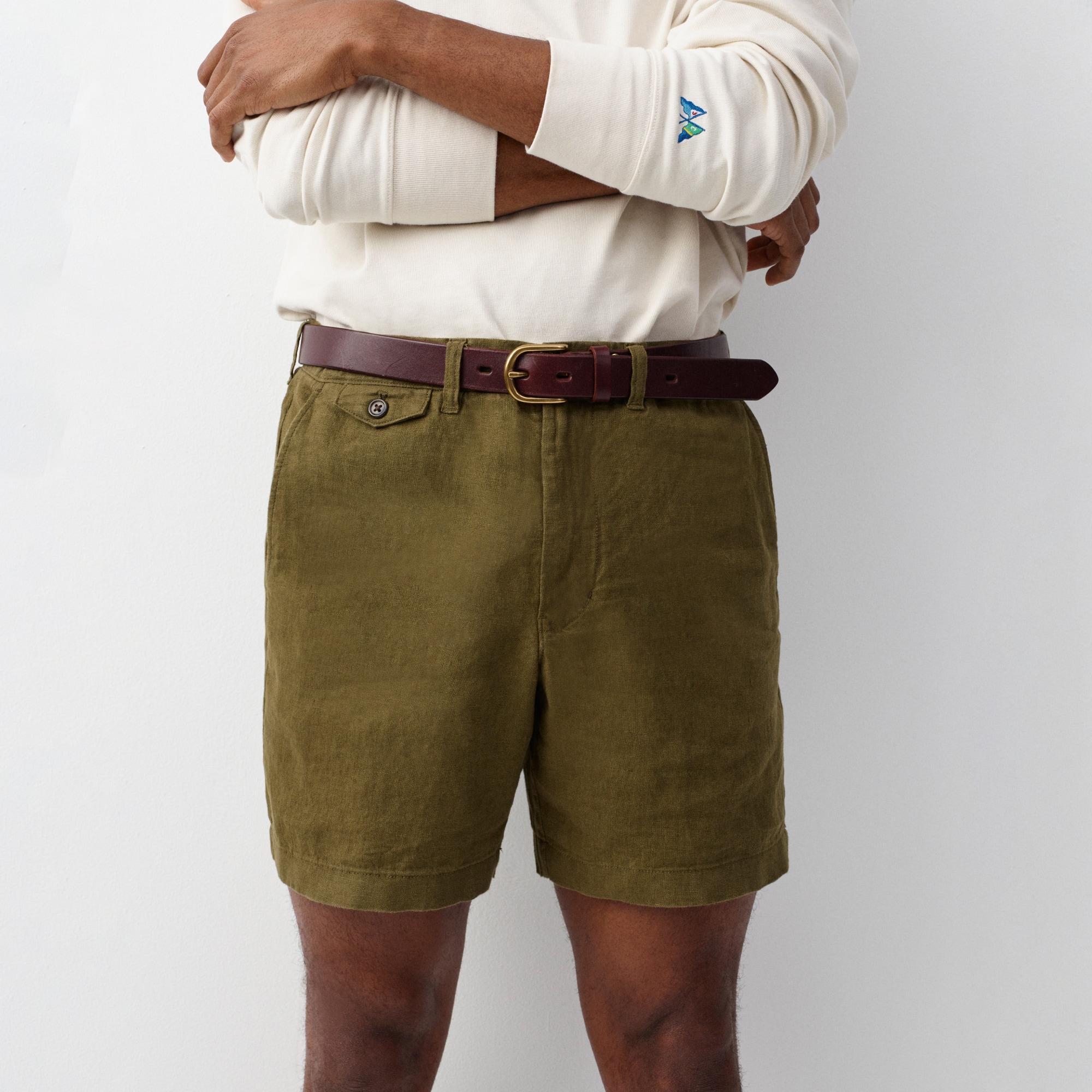 7" linen short Product Image