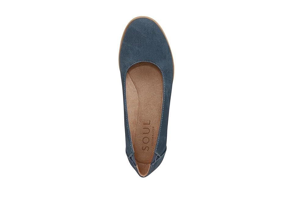 SOUL Naturalizer Idea Ballet Womens Flats Blue Product Image