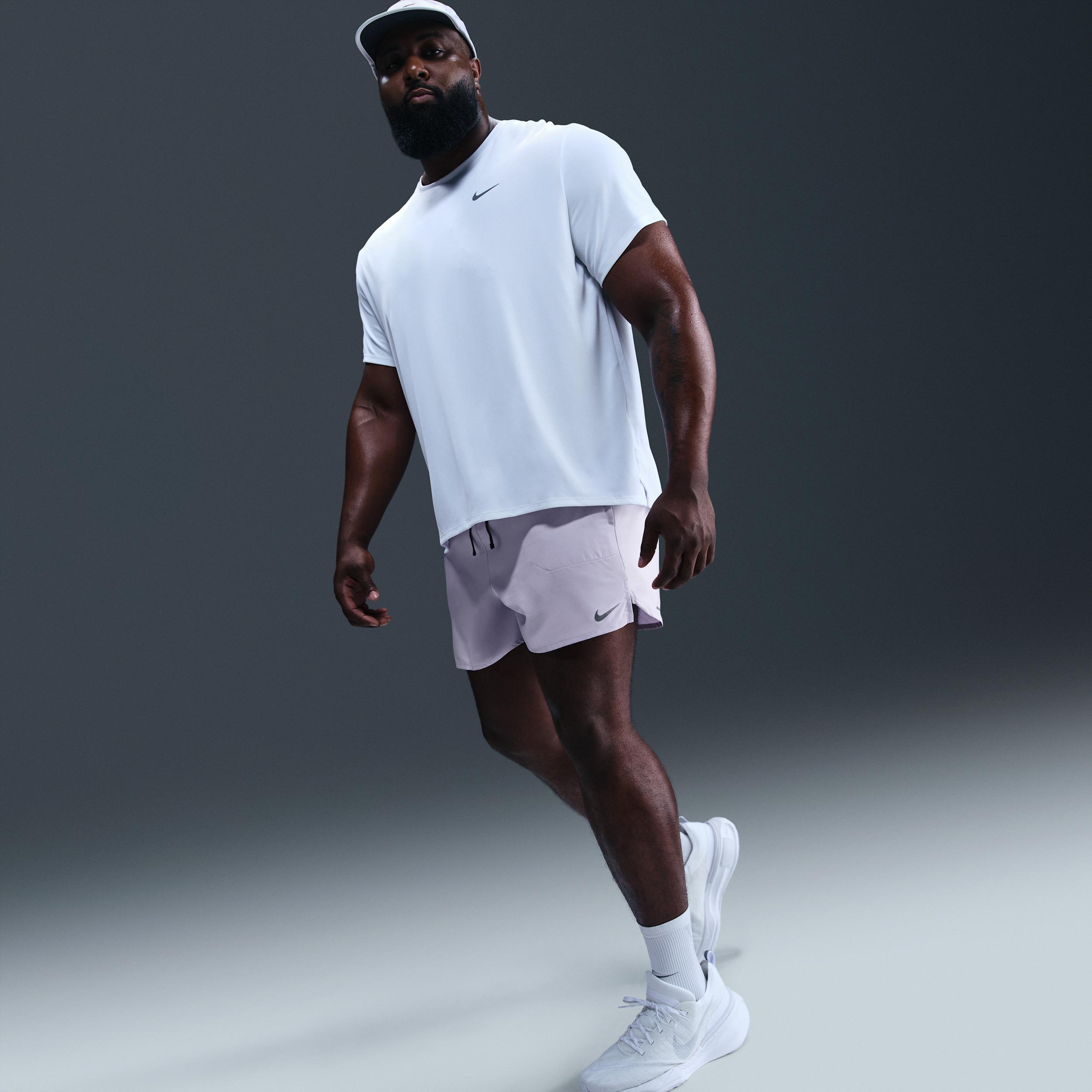 Nike Mens Stride Dri-FIT 5 Brief-Lined Running Shorts | DM4755-515 Product Image