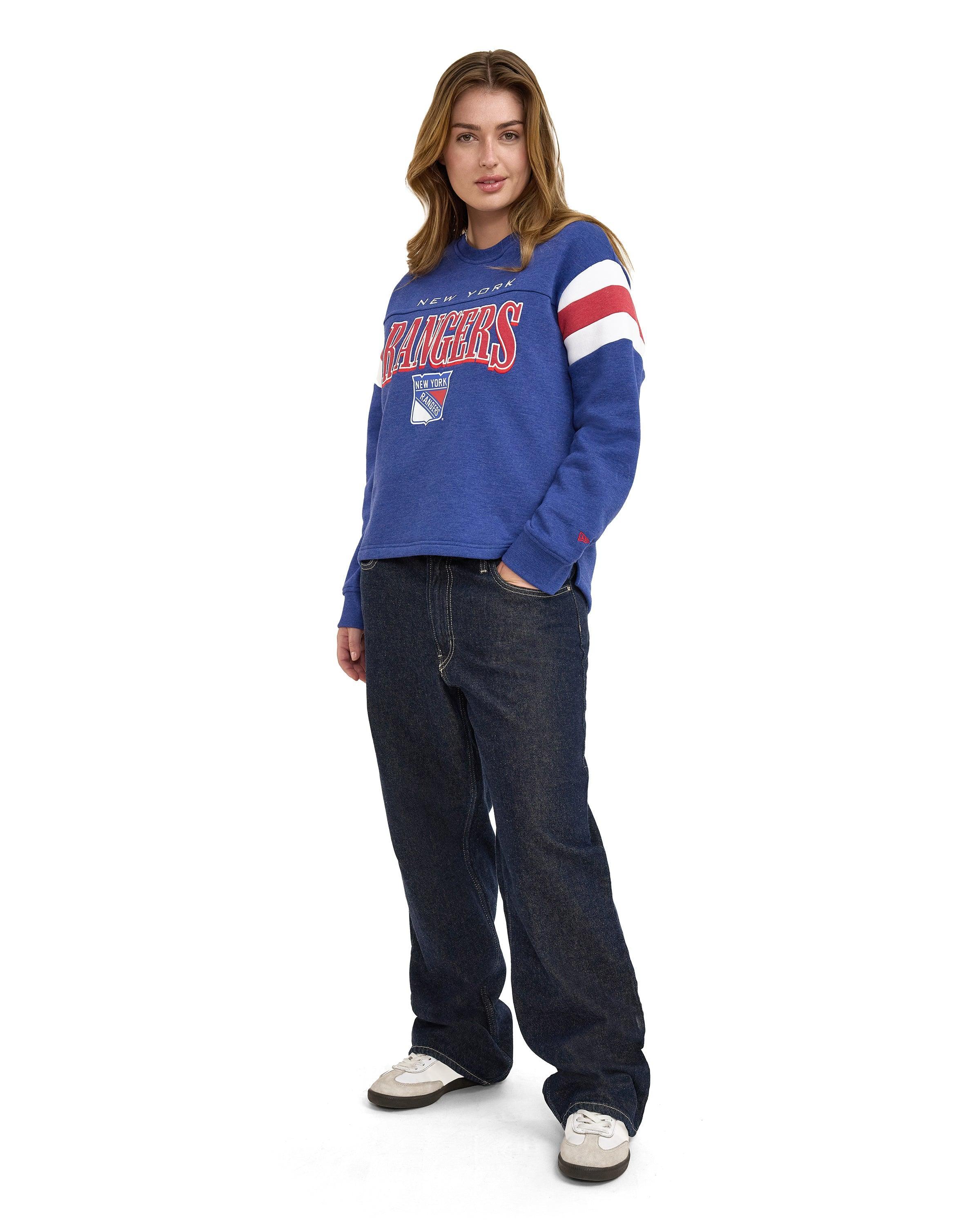 Atlanta Braves Throwback Women's Crewneck Female Product Image