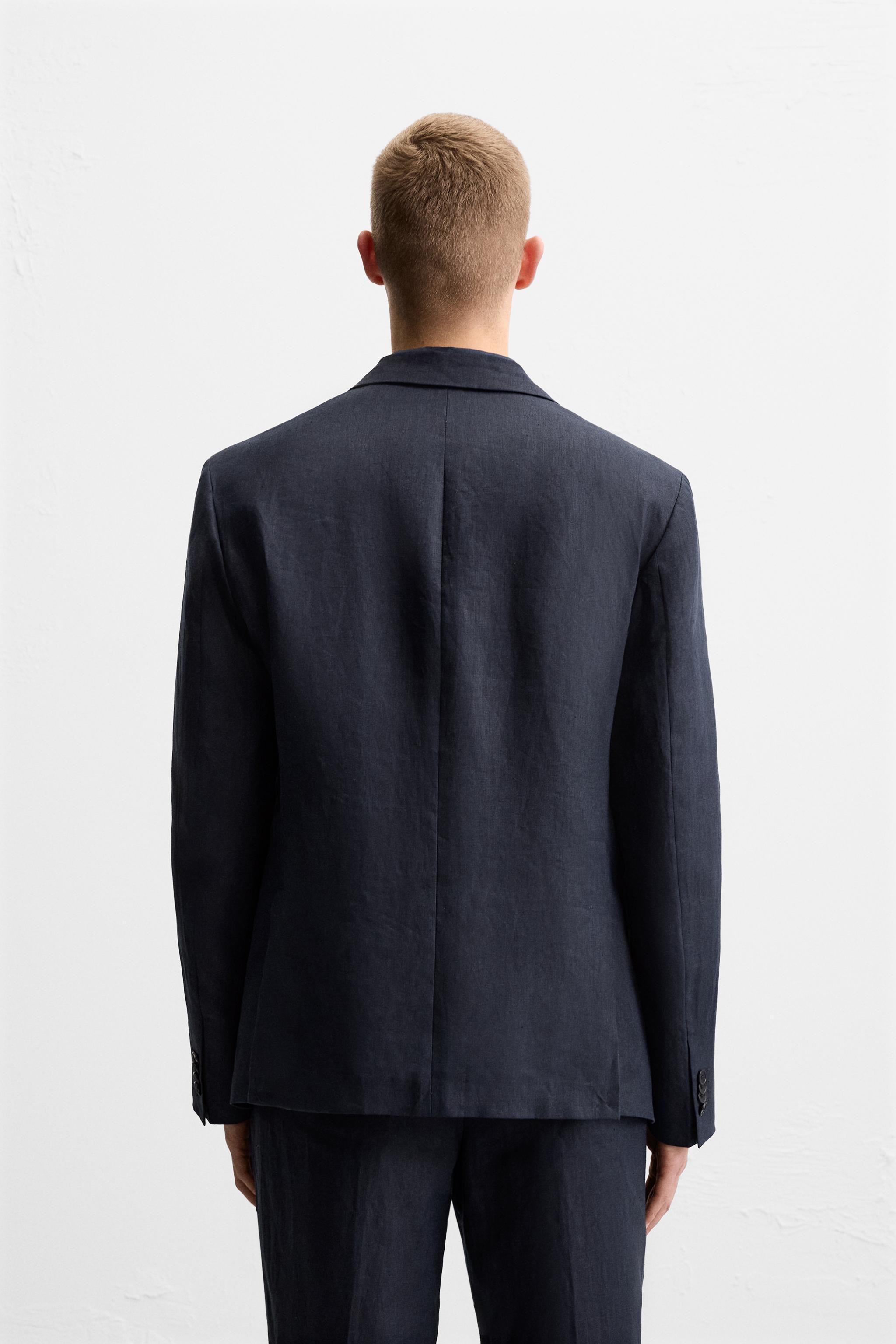 SUIT JACKET IN 100% LINEN Product Image