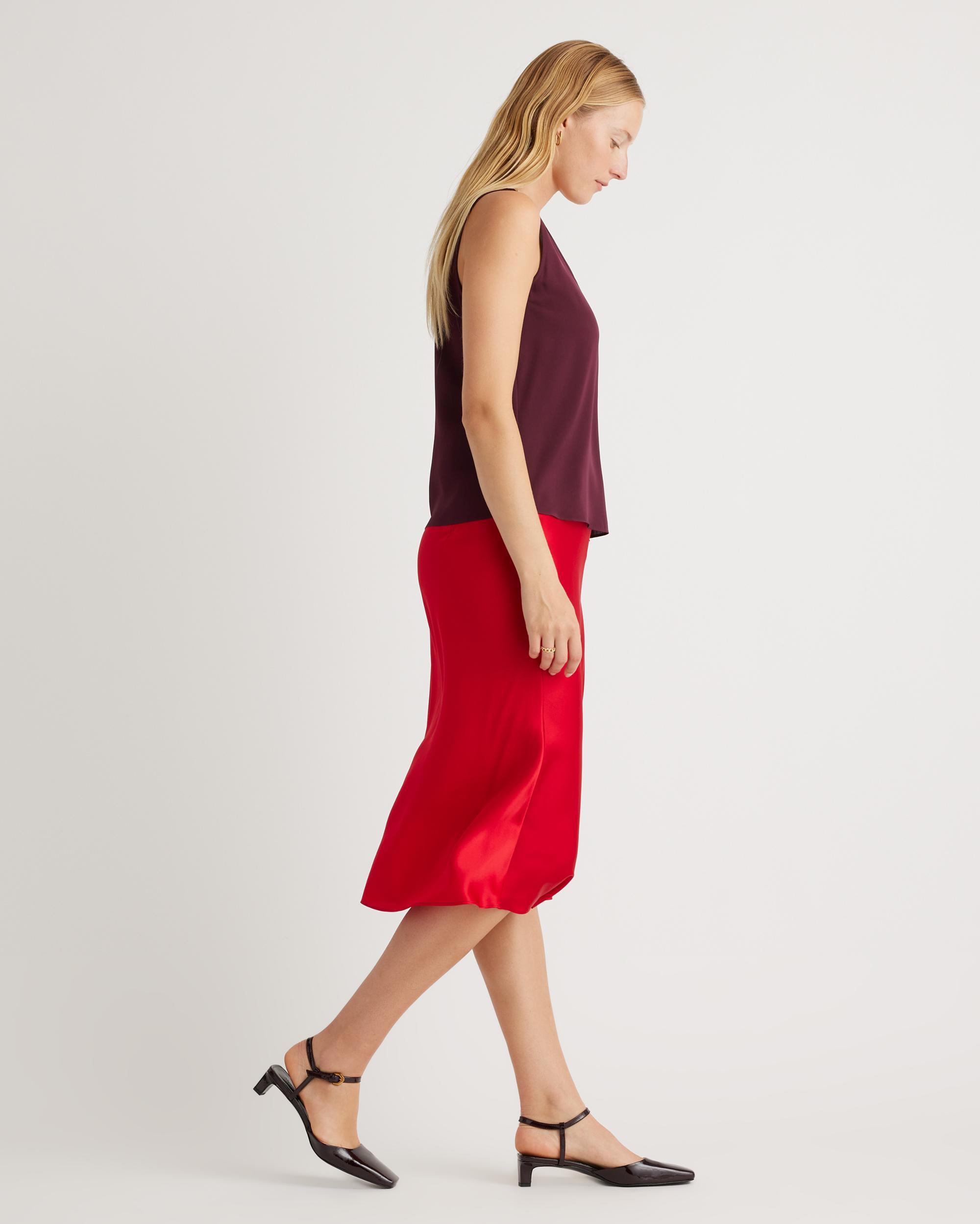 Quince | Women's Washable Stretch Silk Tank Top Product Image