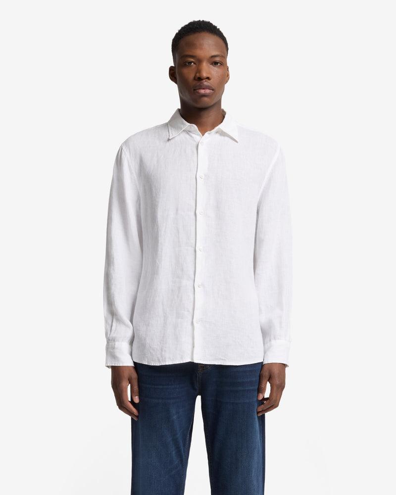 Classic Linen Button Up Shirt Product Image