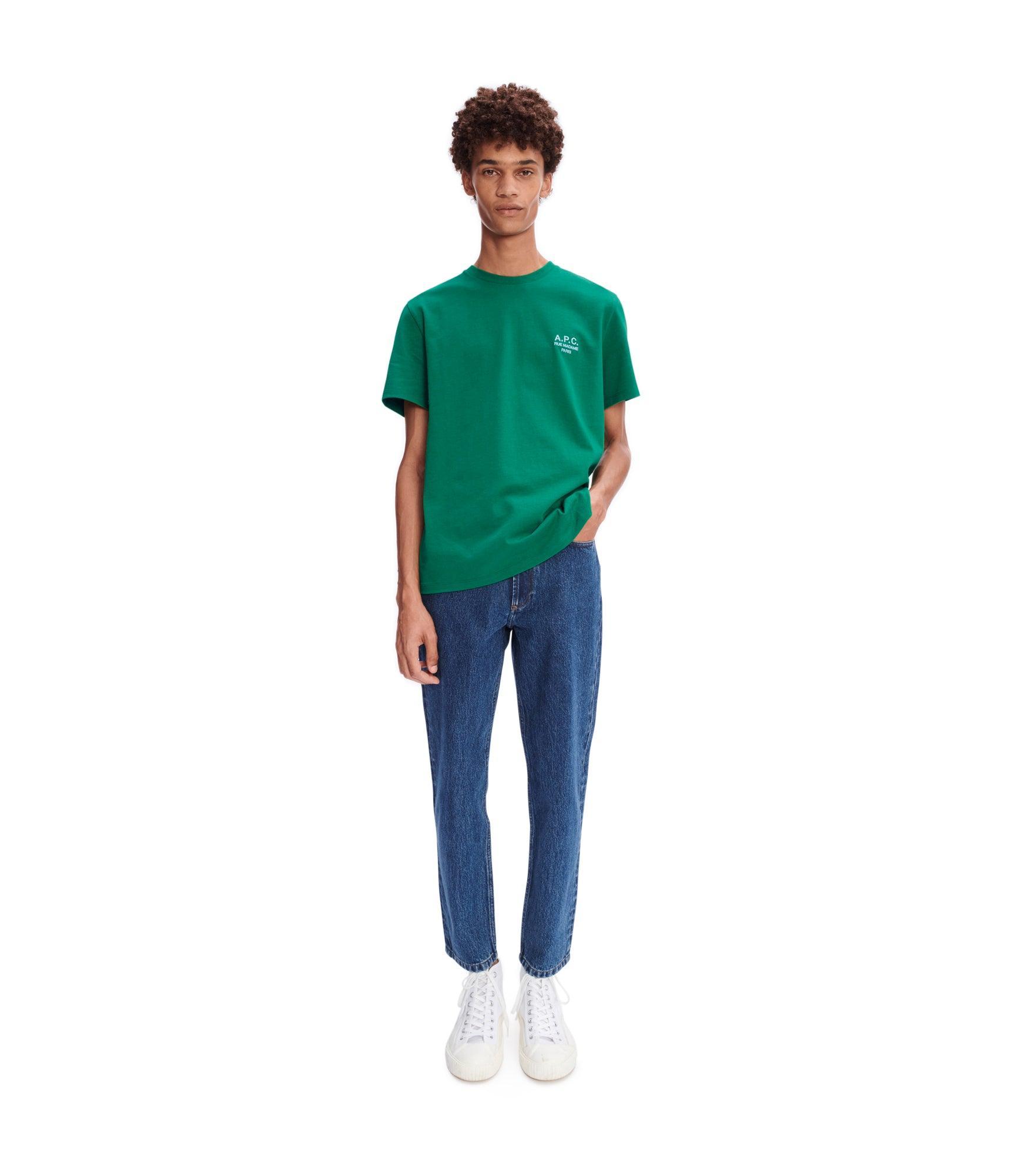 Arkansas Heathered Spencer Cotton T-Shirt Product Image