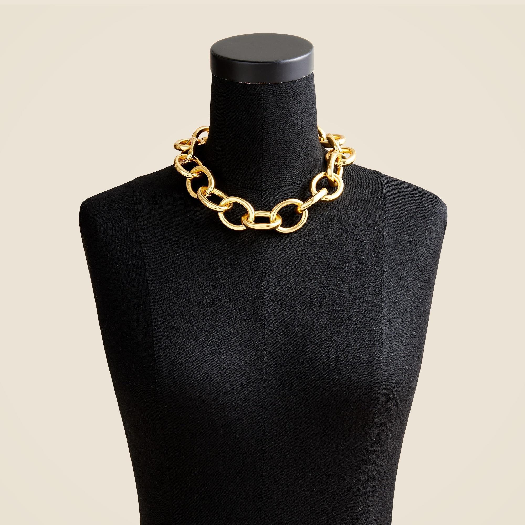 Rounded chainlink necklace Product Image