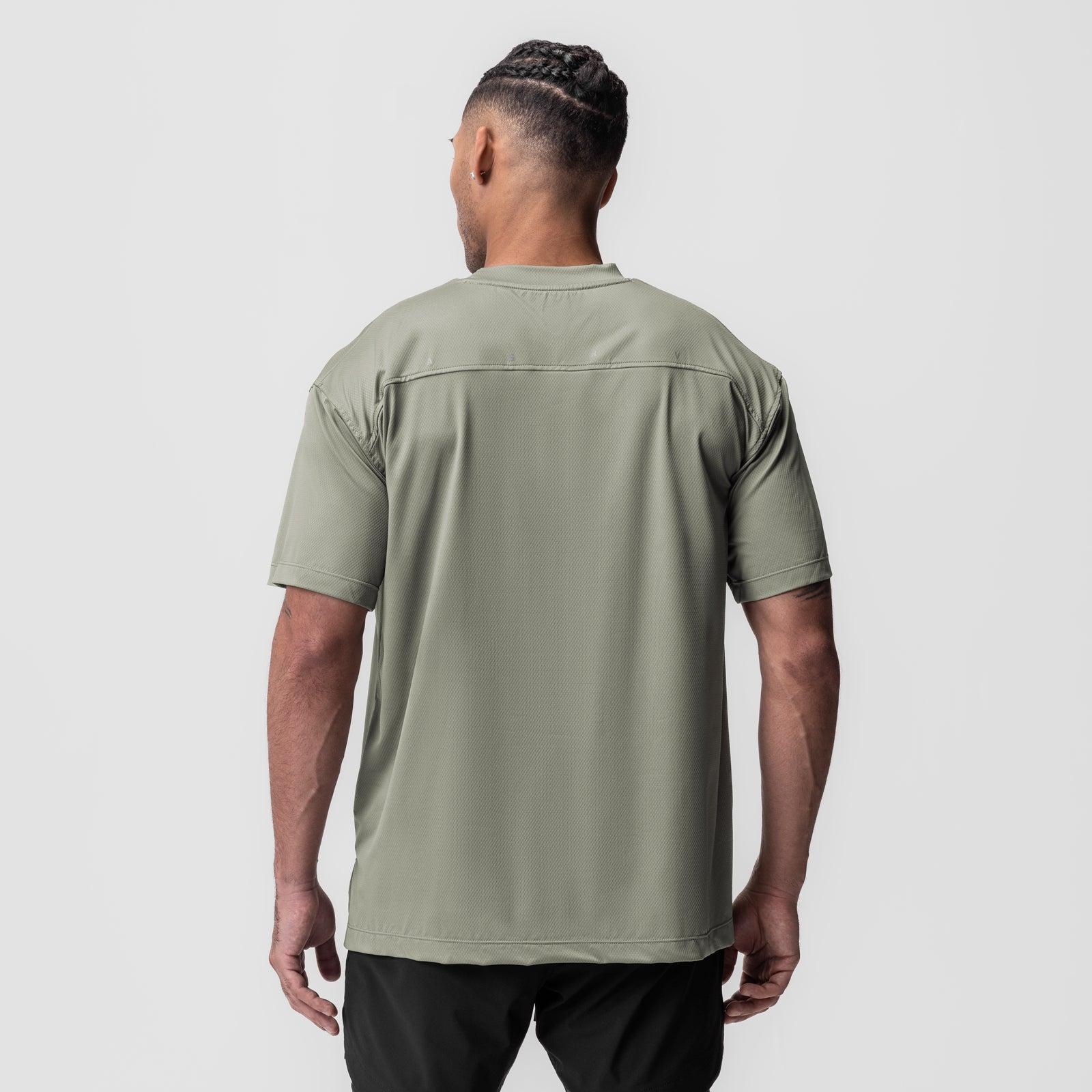 0822. AeroSilver® Oversized Tee - Sage Product Image