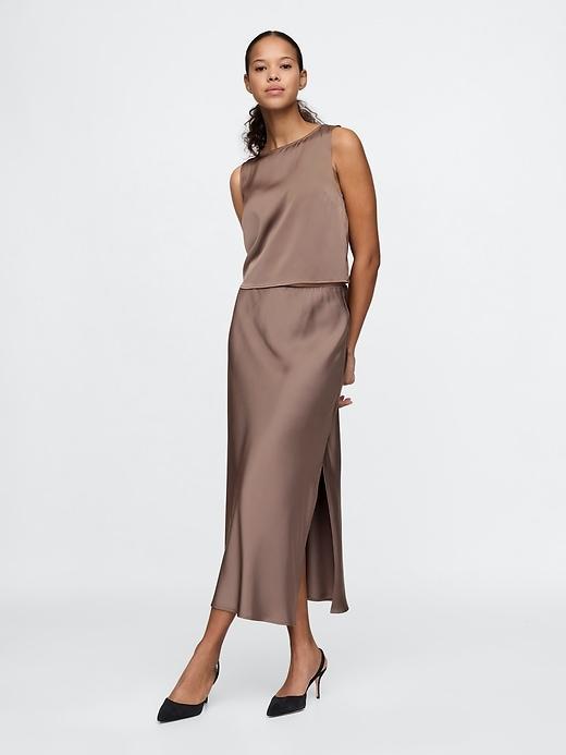 Recycled Satin Shell Tank Product Image