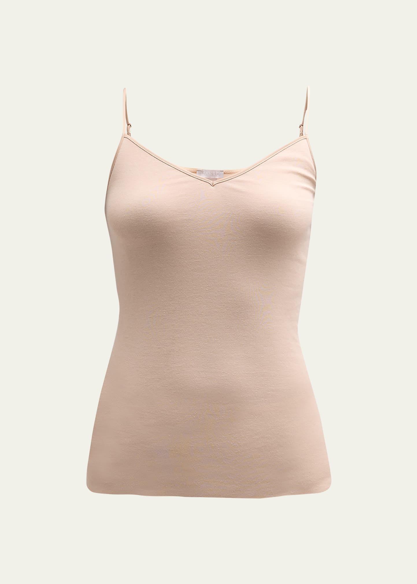 Seamless Cotton V-Neck Camisole Product Image