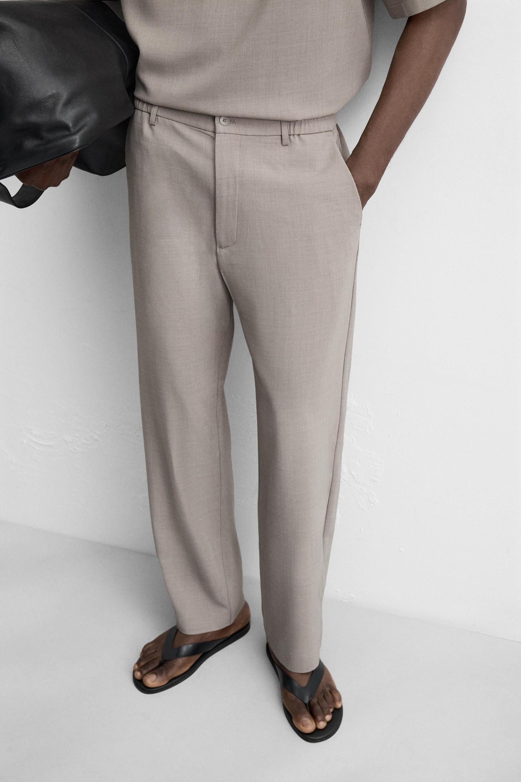 STRAIGHT FIT PANTS Product Image