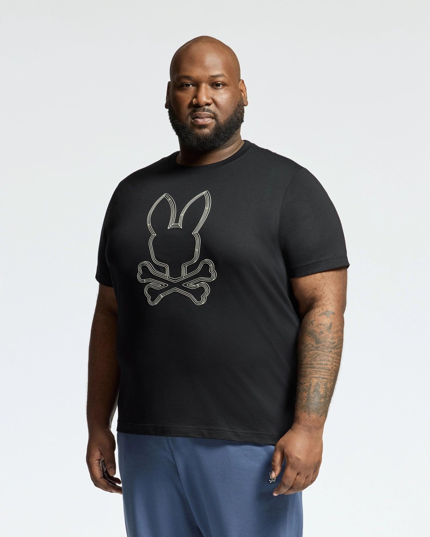 MENS BIG AND TALL MONARC FRONT BUNNY GRAPHIC TEE - B9U211E200 Product Image