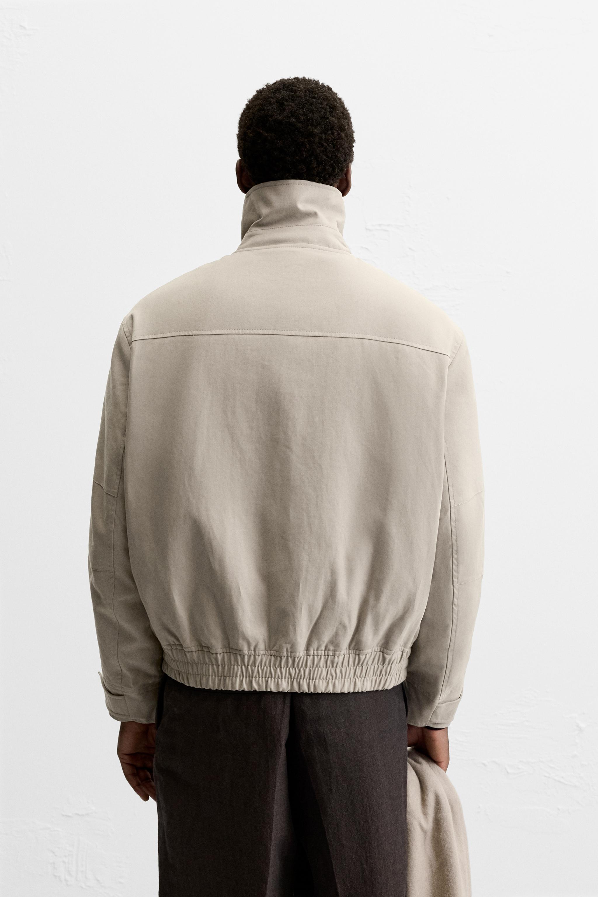 COTTON BOMBER JACKET Product Image