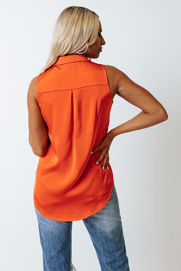 Martini Nights Shift Top In Scarlet Product Image