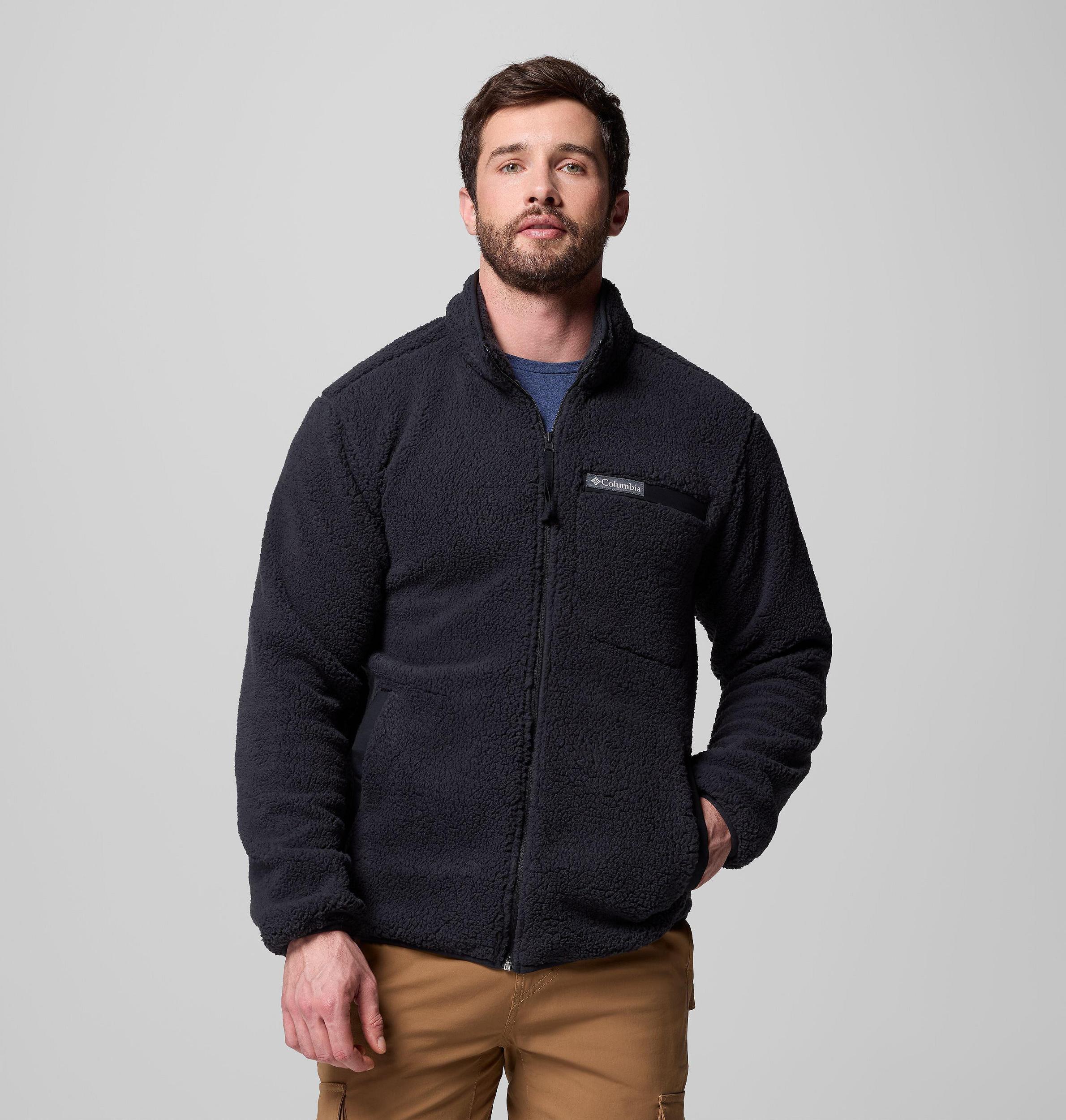 Columbia Mens Rugged Ridge High Pile Full Zip Fleece Jacket- Product Image