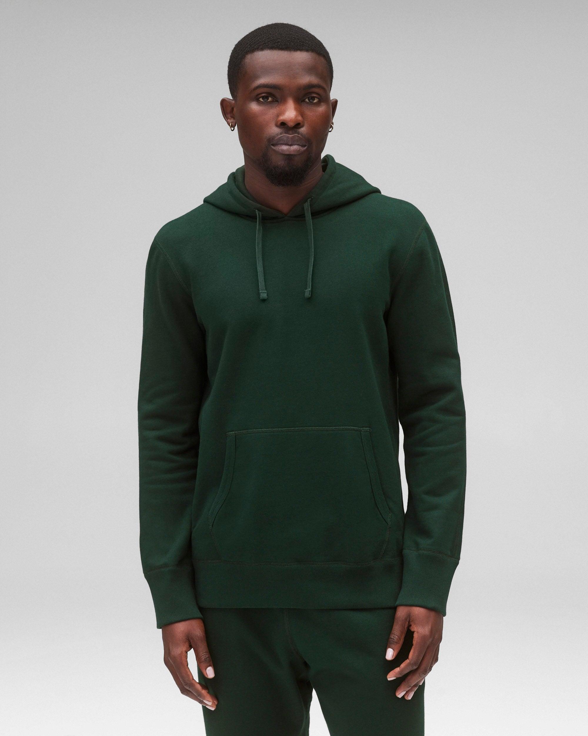 Midweight Terry Slim Hoodie Male Product Image