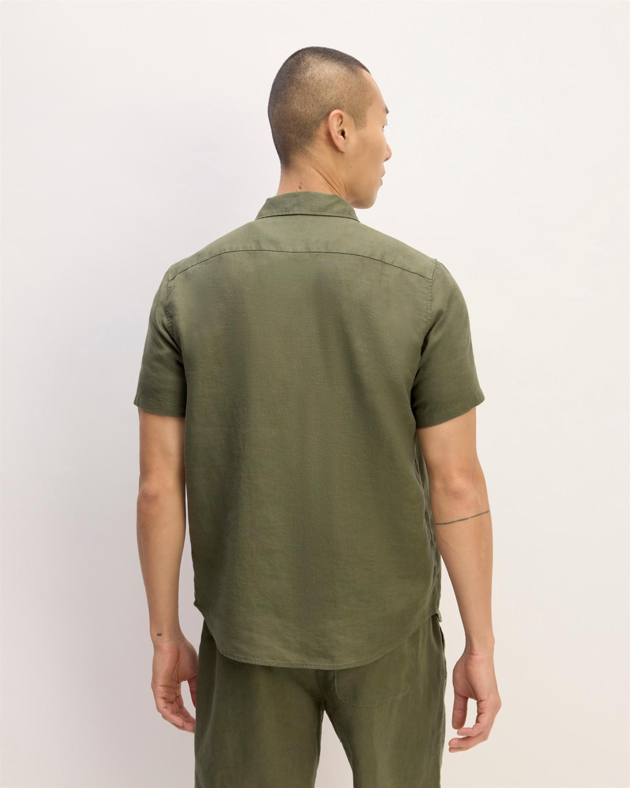 Mens Classic Short-Sleeve Shirt in Linen by Everlane Product Image