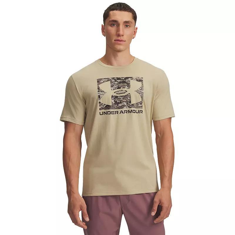 Big & Tall Under Armour Camo Boxed Logo Tee, Men's,  Product Image