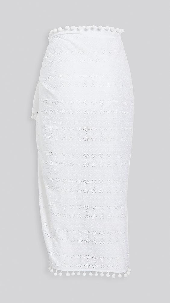 Playa Lucila Eyelet Sarong | Shopbop Product Image