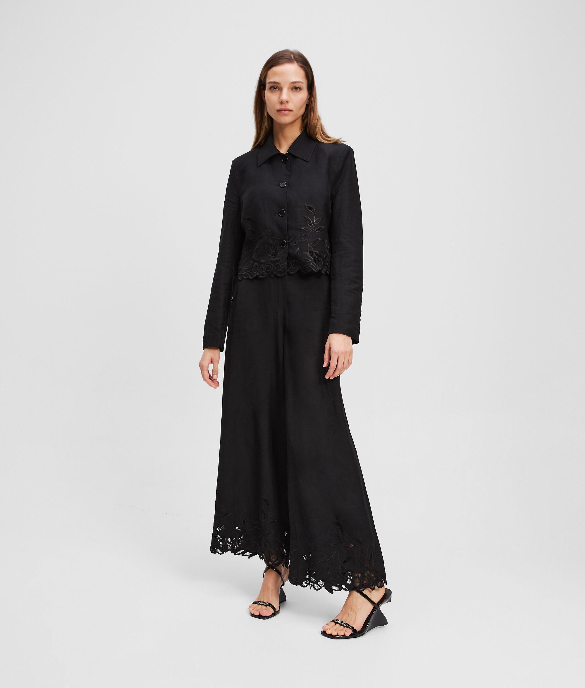 CUT-OUT EMBROIDERY JACKET Product Image