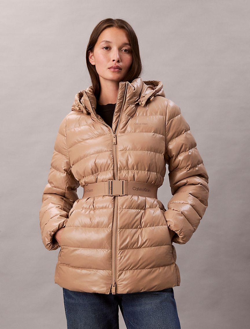 Belted Puffer Jacket Product Image