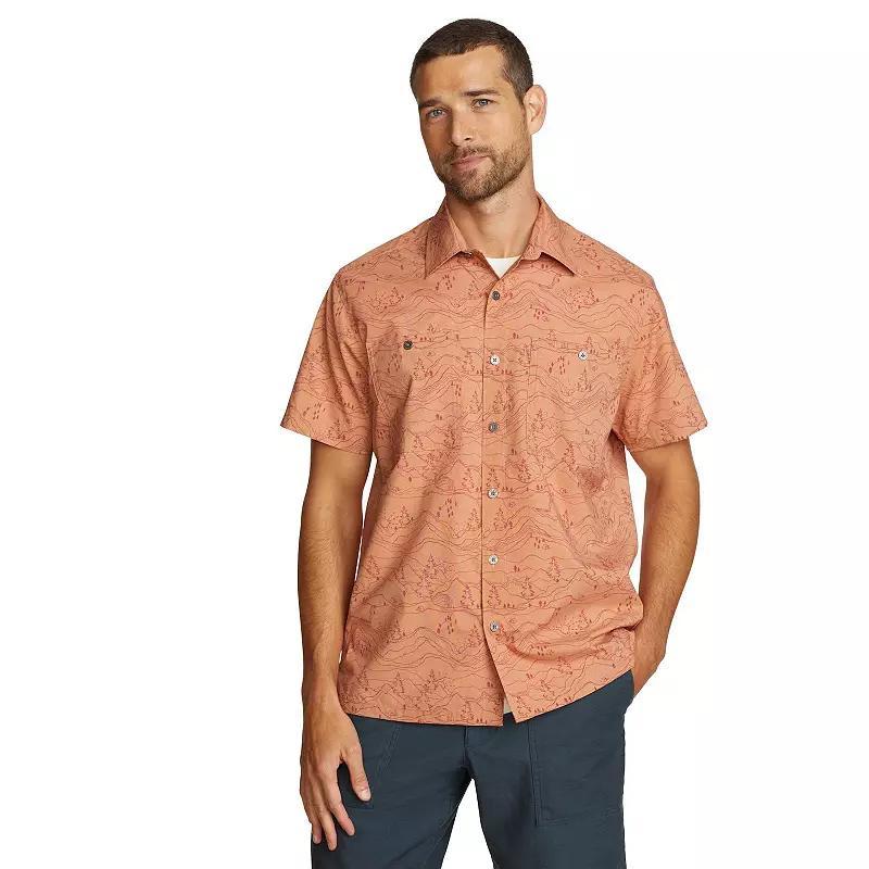 Men's Eddie Bauer Short Sleeve Rainier 3.0 Print Shirt,  Product Image