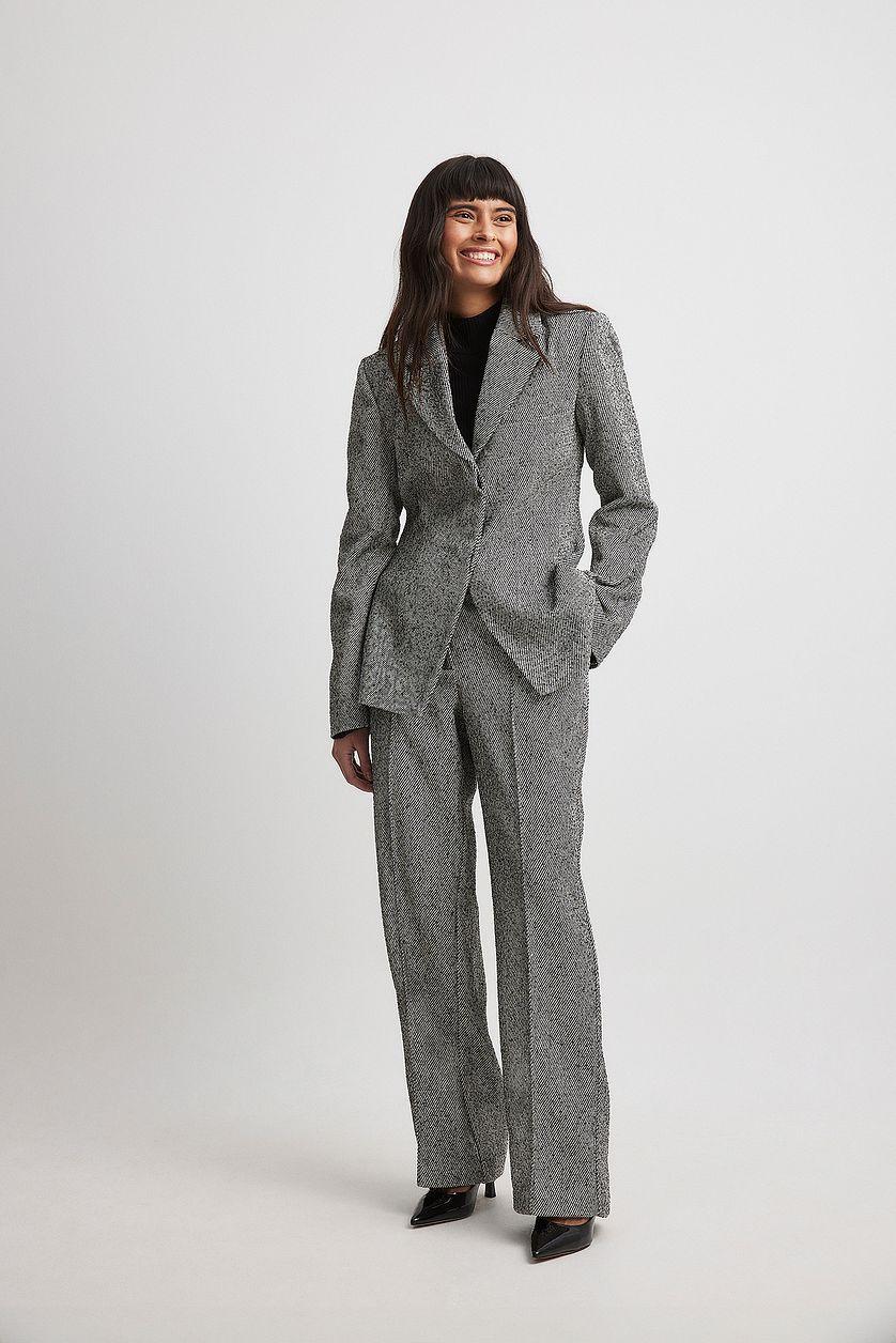 Tweed Tailored Trousers Product Image