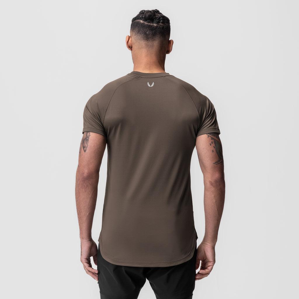 0660. AeroSilver® Established Tee - Olive Male Product Image